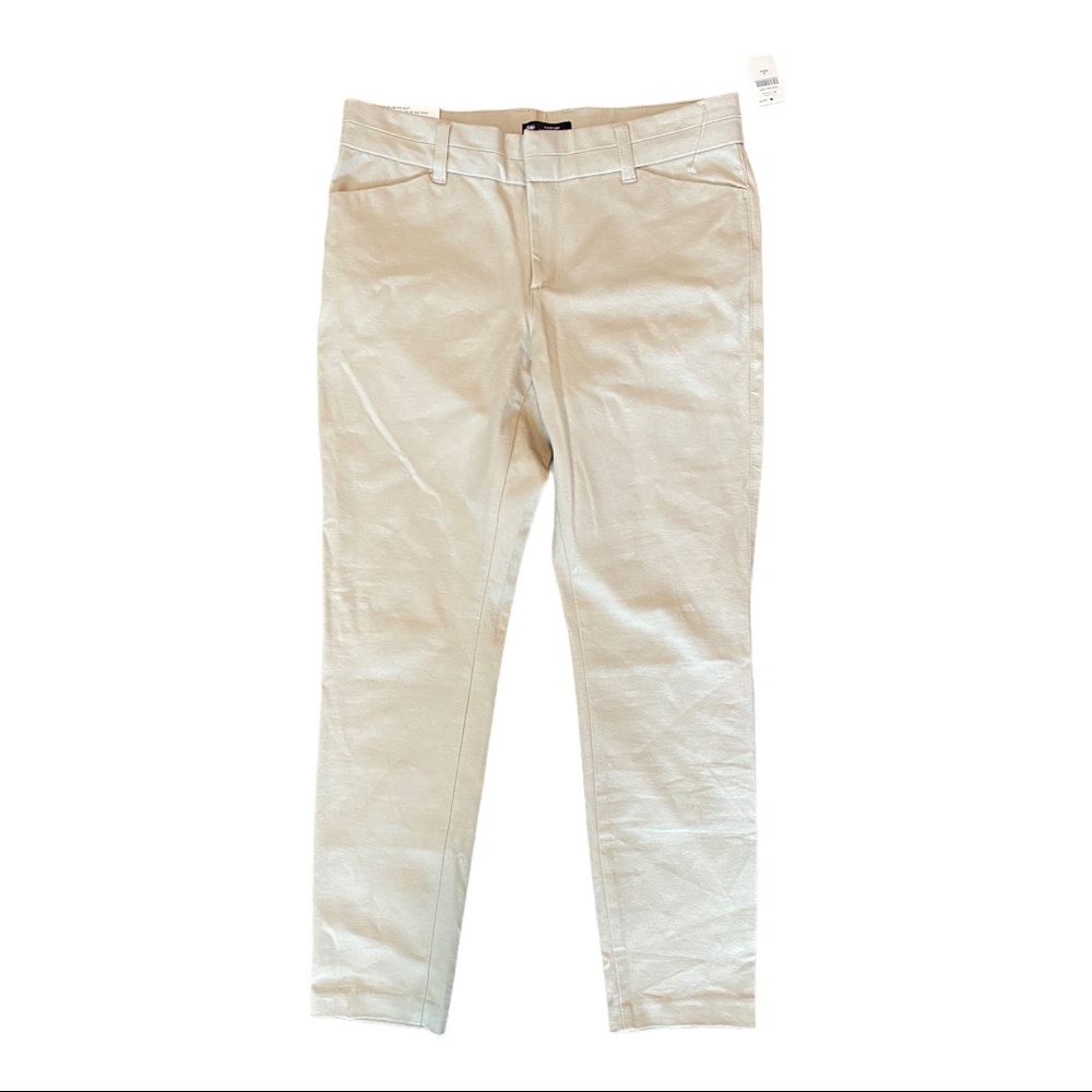 NWT GAP Slim City Crop Pants Tan/Khaki 4